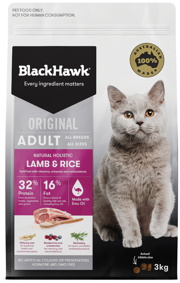 Dry Cat Food- Lamb & Rice