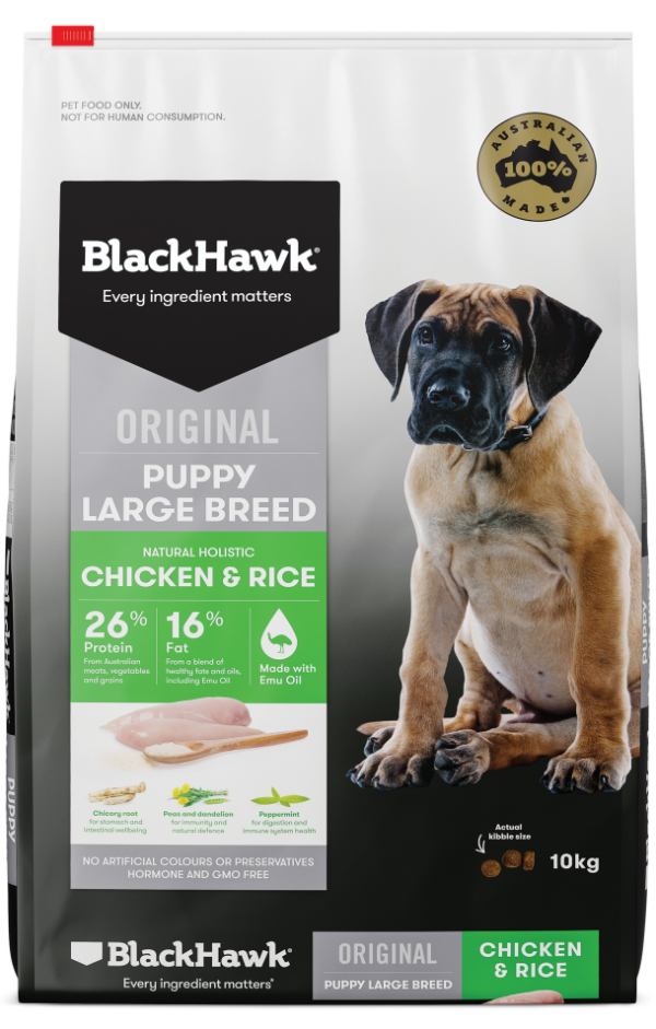 Large Breed Puppy Food- Chicken & Rice
