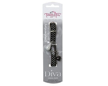 Load image into Gallery viewer, Trouble &amp; Trix Diva Cat Collar- Polkadot
