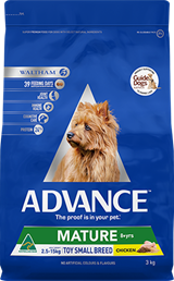 Mature Small Breed Dry Food- Chicken